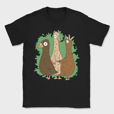 Cartoon Duck Crazy, Tricou Barbati (Unisex)
