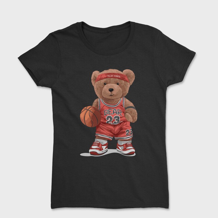 Play Hard Bear, Tricou Femei