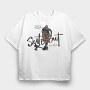 Skate Out No Rule, Tricou Oversize Barbati (Unisex)