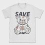 Save Teddy Bear, Tricou Barbati (Unisex)