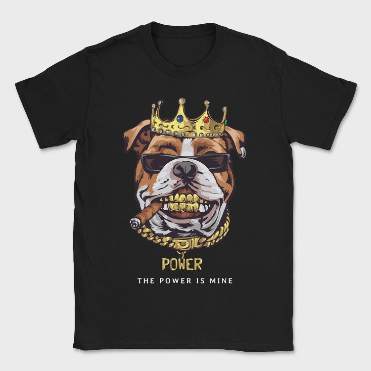 Royal Bulldog Power, Tricou Barbati (Unisex)