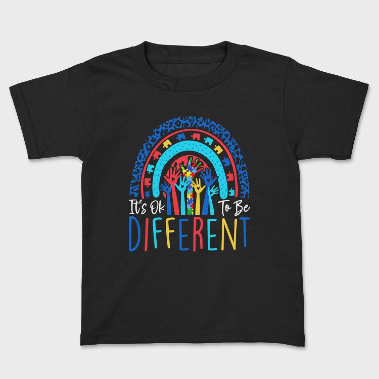 Puzzle Hands Different, Tricou Copii