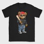 Urban Bear Biker, Tricou Barbati (Unisex)