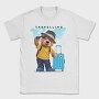 Traveling Bear, Tricou Barbati (Unisex)