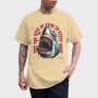 Feel the Bite of Fear in Every Wave, Tricou Barbati (Unisex)