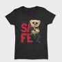 Teddy Bear Police Safe, Tricou Femei