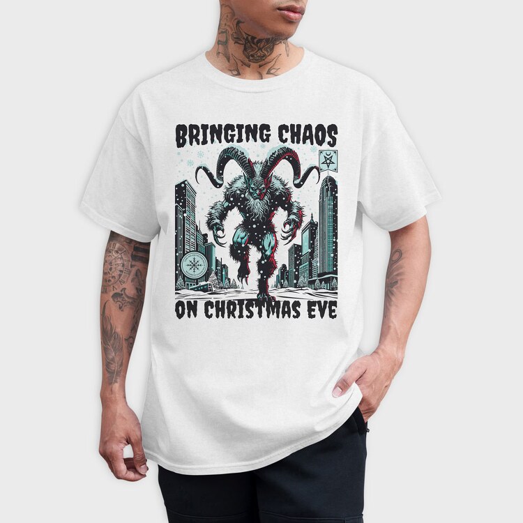 Trend Chaos Christmas Eve, Tricou Barbati (Unisex)