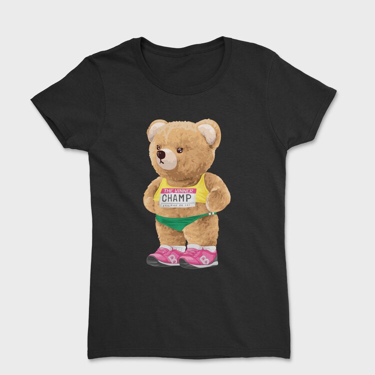 Teddy Champ Motivation, Tricou Femei