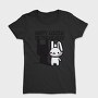 Easter Metalhead Bunny Metal, Tricou Femei