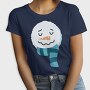 Christmas Snowman Faces 1, Tricou Femei