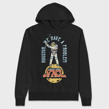 We Have A Problem Space, Hanorac Oversize Barbati (Unisex)
