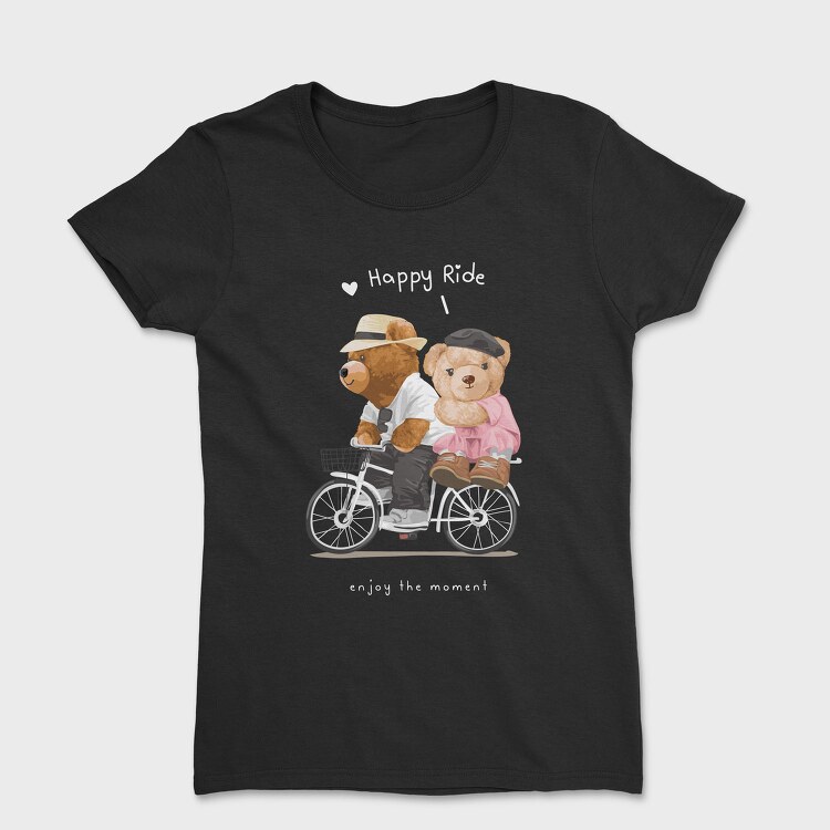 Teddy Bike Ride, Tricou Femei