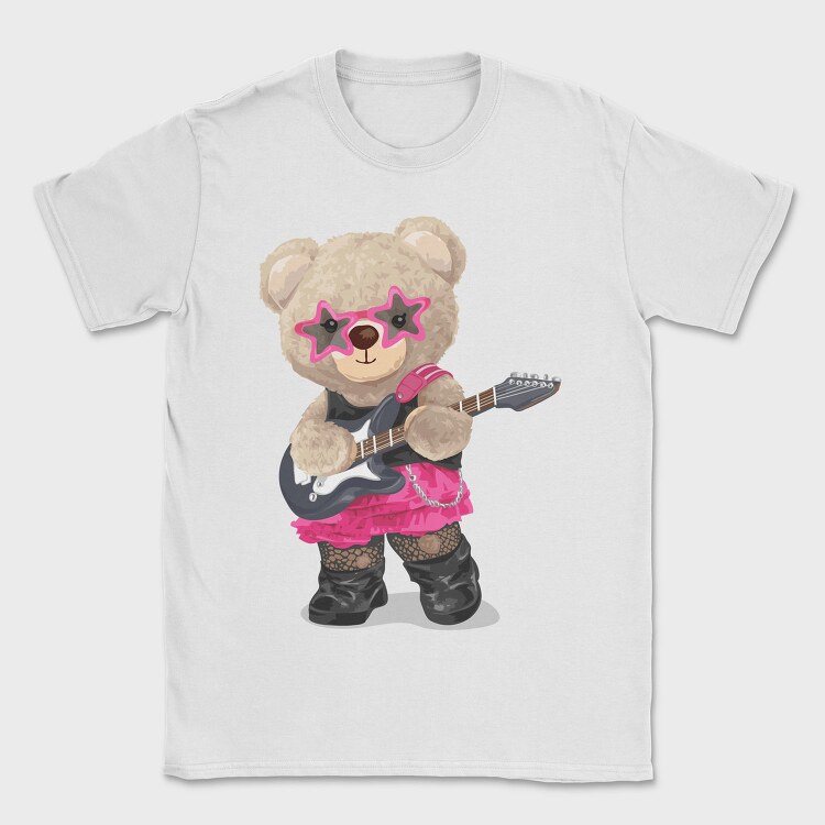 Teddy Rockstar 1, Tricou Barbati (Unisex)