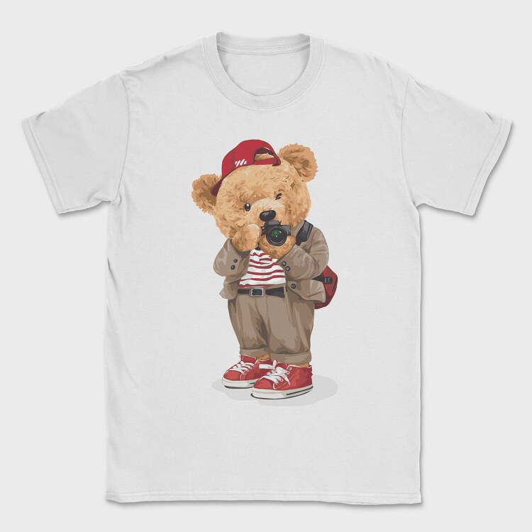 Teddy Photographer, Tricou Barbati (Unisex)