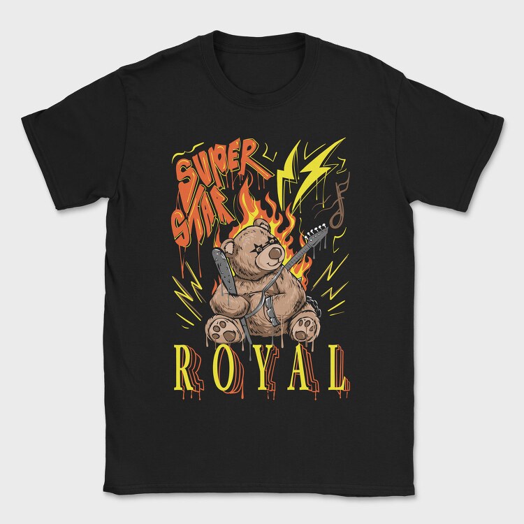 Super Bear Rock, Tricou Barbati (Unisex)