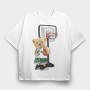 Dream Team Bear, Tricou Oversize Barbati (Unisex)