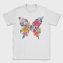Butterfly Roses Bloom, Tricou Barbati (Unisex)