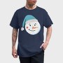 Christmas Snowman Faces 4, Tricou Barbati (Unisex)