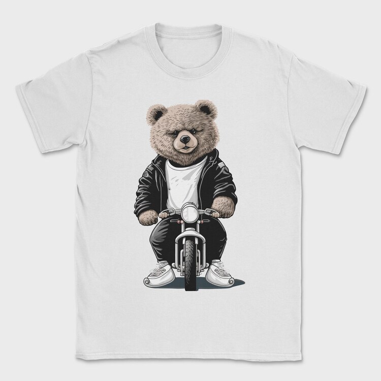 Biker Bear Ride, Tricou Barbati (Unisex)