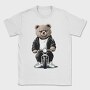 Biker Bear Ride, Tricou Barbati (Unisex)
