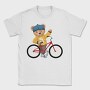 Bicycle Day Bear, Tricou Barbati (Unisex)