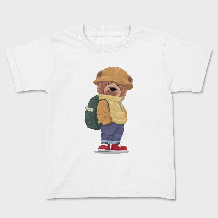 Bear Backpacker Cash, Tricou Copii