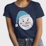Christmas Snowman Faces 4, Tricou Femei