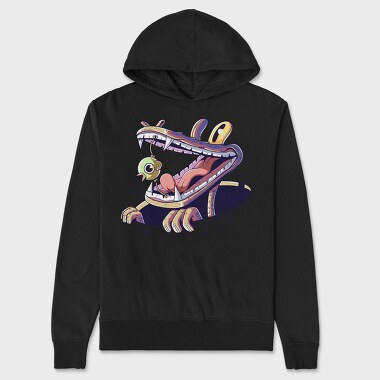 Fangs And Claws, Hanorac Oversize Barbati (Unisex)