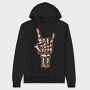 Finger Wave Hand, Hanorac Oversize Barbati (Unisex)