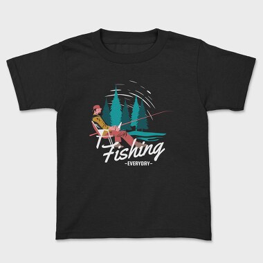 Fishing Forest Retreat, Tricou Copii