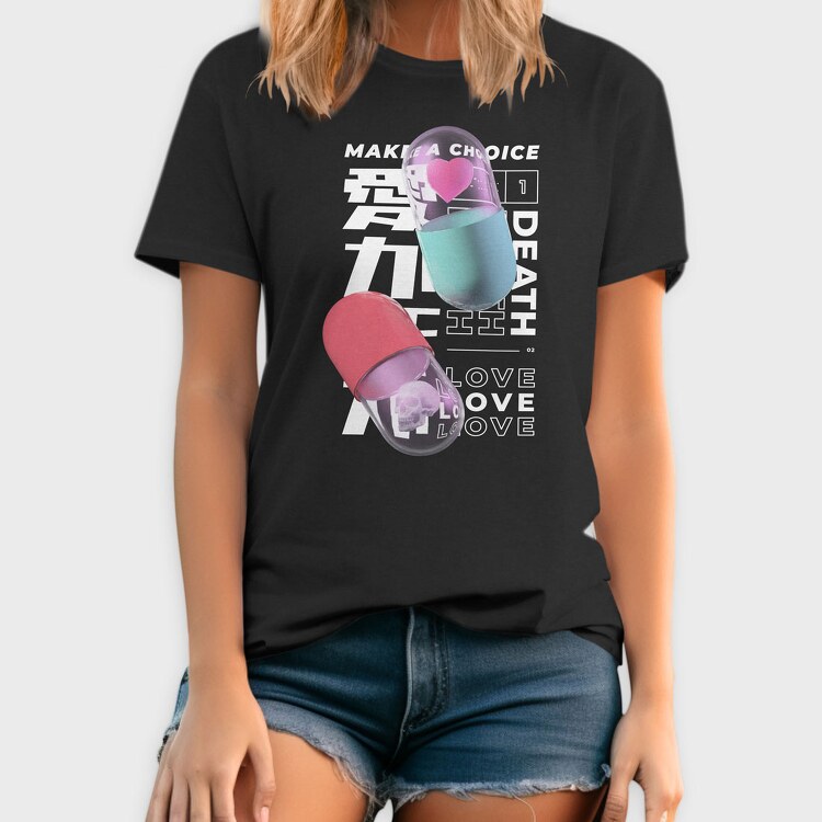 Choice Pills, Tricou Barbati (Unisex)