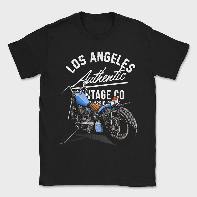 Los Angeles Vintage, Tricou Barbati (Unisex)