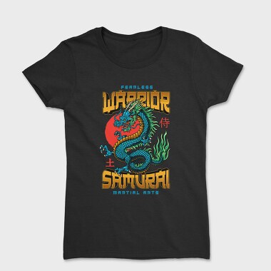 Fearless Samurai Dragon, Tricou Femei