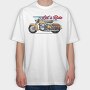 Lets Ride, Tricou Oversize Barbati (Unisex)