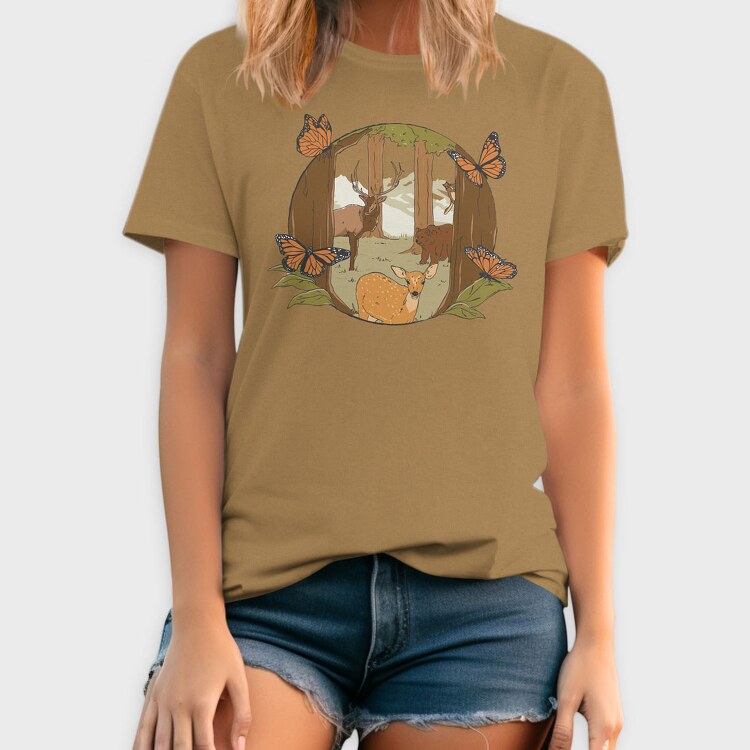 In the Woods, Tricou Barbati (Unisex)