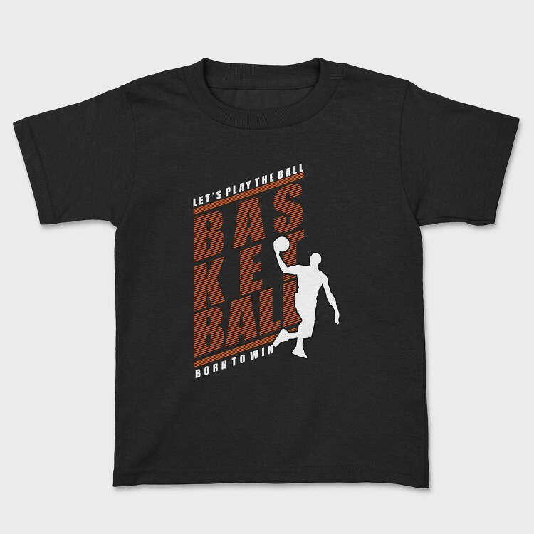 Orange Stripe Basketball, Tricou Copii