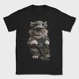 Military Cat, Tricou Barbati (Unisex)