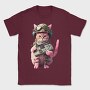 Military Cat Radio, Tricou Barbati (Unisex)