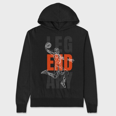 Lie Endary, Hanorac Oversize Barbati (Unisex)