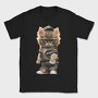 Hipster Kitty, Tricou Barbati (Unisex)
