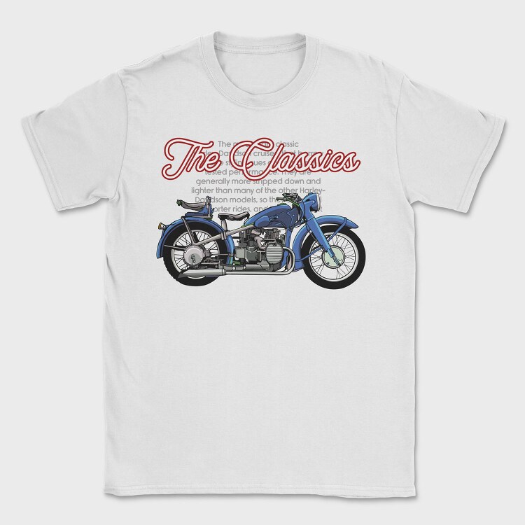 Harley Cruiser Classics, Tricou Barbati (Unisex)
