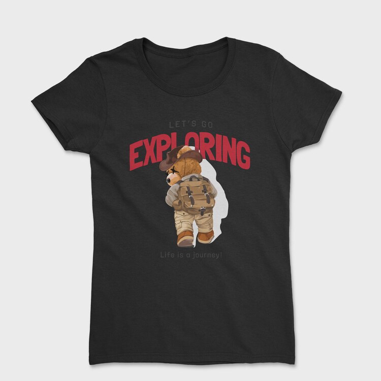 Bear Explorer Journey, Tricou Femei