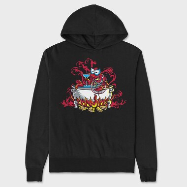 Cauldron Of Flames, Hanorac Oversize Barbati (Unisex)