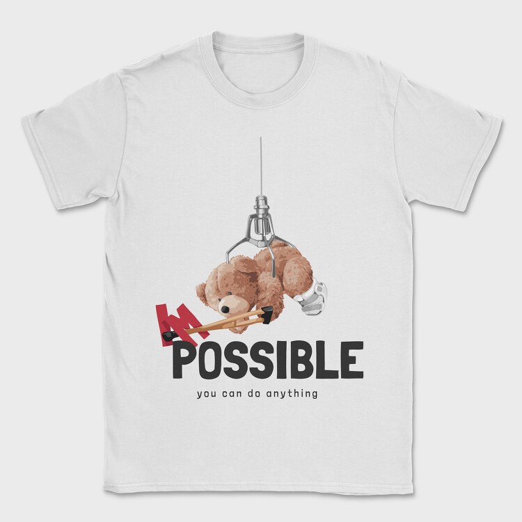 Crushed Teddy Bear, Tricou Barbati (Unisex)