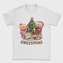 Christmas Teddy Bear 1, Tricou Barbati (Unisex)