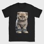 Cat Jeans, Tricou Barbati (Unisex)