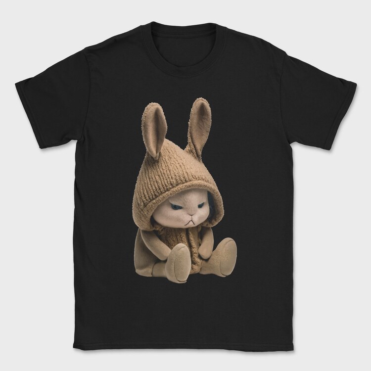 Bunny In Hood, Tricou Barbati (Unisex)