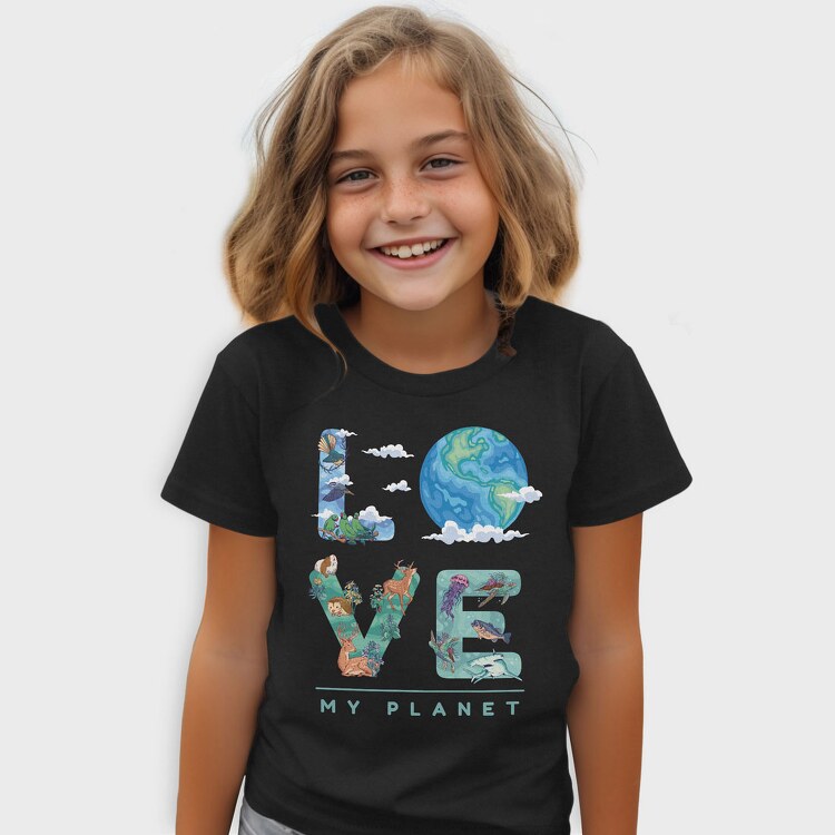 Love My Planet, Tricou Copii