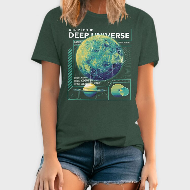 Trip to the Deep Universe, Tricou Barbati (Unisex)