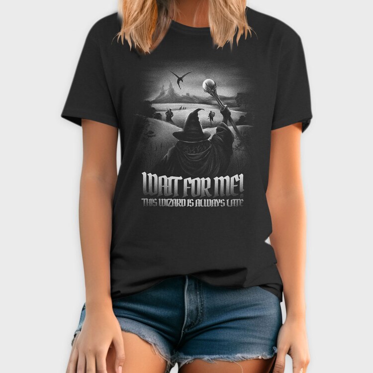 Wizard Wait for Me, Tricou Barbati (Unisex)